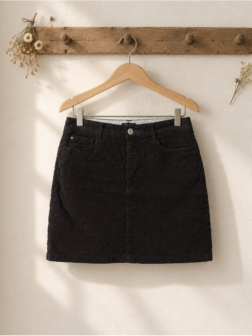 Tommy Hilfiger Corduroy Mini Skirt